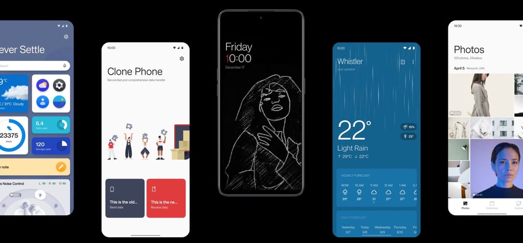 The OnePlus 10T has a fast screen refresh rate and good resolution. Photo: One Plus