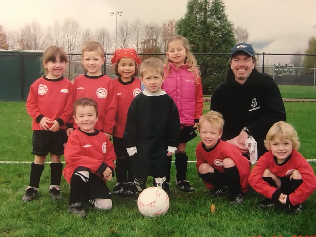 Jordyn Huitema started training in football from age four. Photo: @jordynhuitema/Instagram Jordyn Huitema started training in football from age four. Photo: @jordynhuitema/Instagram