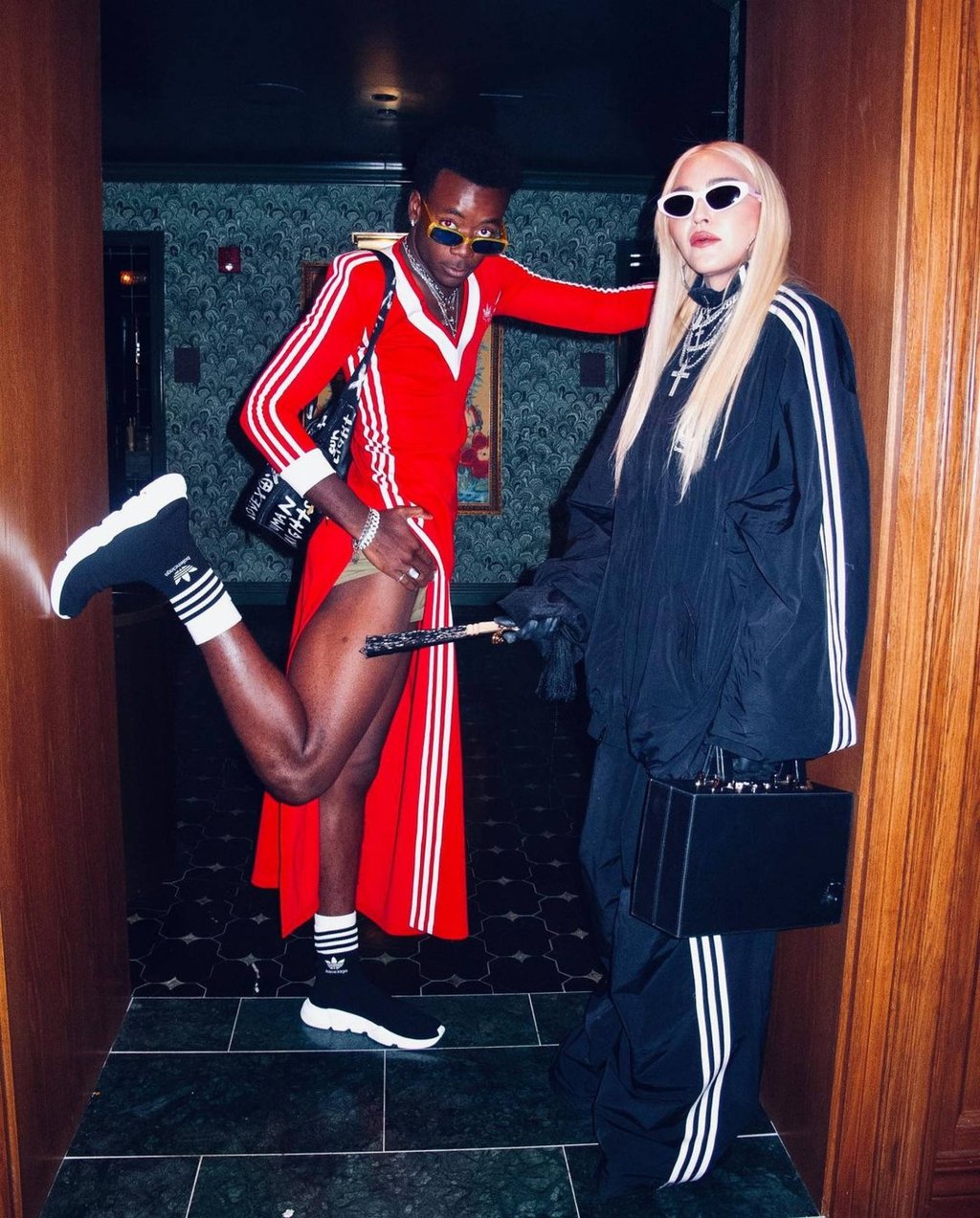 Is Madonna s son the new face of gender fluid fashion Move over Harry Styles 16 year old David Banda wears anything from Adidas x Gucci dresses and black tuxedos to Elsa Schiaparelli womenswear