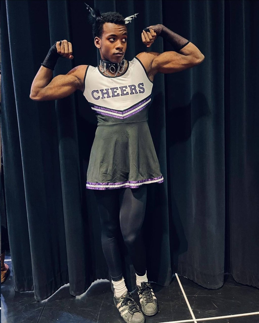 David Banda isn’t the first man to wear a skirt, and thanks to his championing of gender-fluid fashion, certainly won’t be the last. Photo: Captured from Instagram