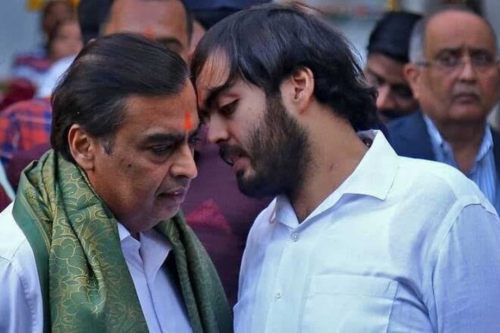 Patriarch Mukesh Ambani has just put son Anant Ambani in charge of Reliance Industries’ energy business. Photo: @ambanifamily/Instagram