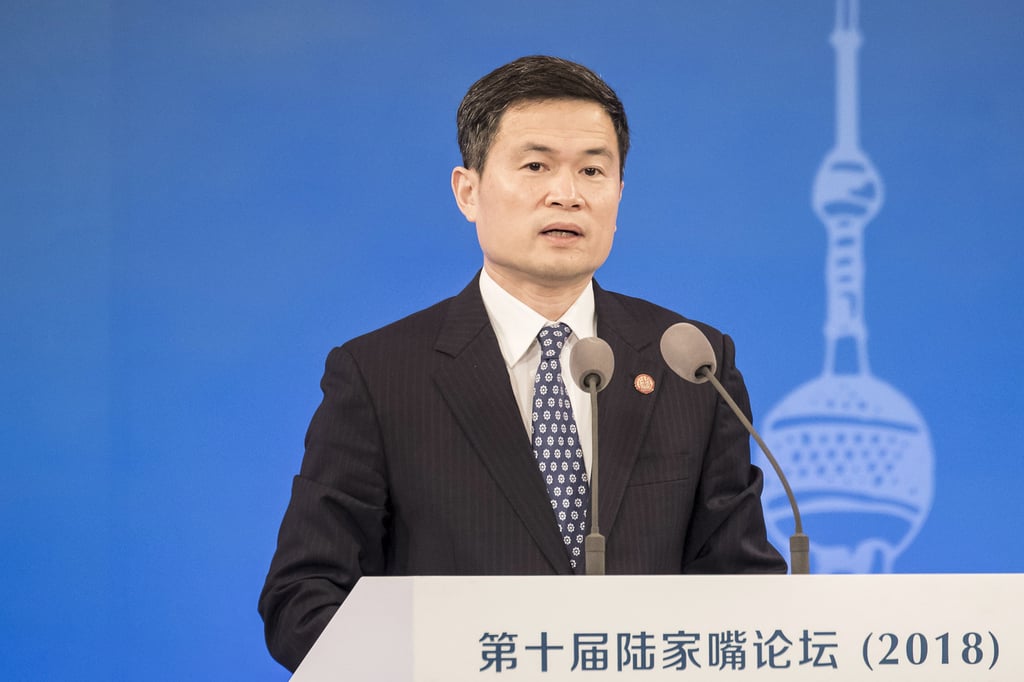 Fang Xinghai, vice-chairman of the China Securities Regulatory Commission (CSRC) spoke during the Lujiazui Forum in Shanghai on June 14, 2018. Photo: Bloomberg. Fang Xinghai, vice-chairman of the China Securities Regulatory Commission (CSRC) spoke during the Lujiazui Forum in Shanghai on June 14, 2018. Photo: Bloomberg.