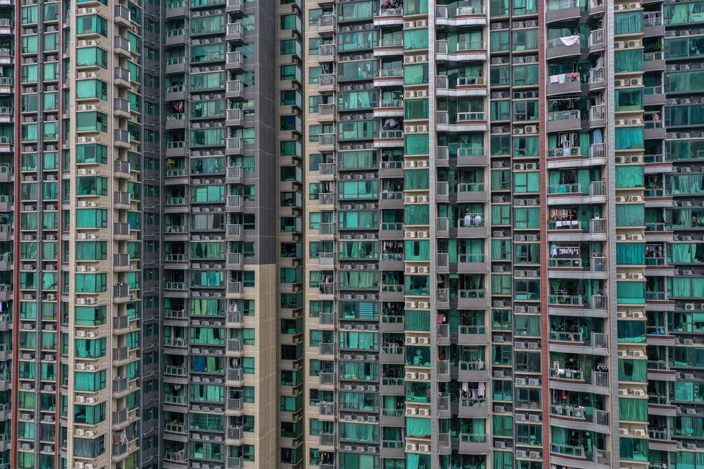 A view of the Lohas Park housing development in Hong Kong on December 28, 2021. The number of housing transactions in Hong Kong rose 12.7 per cent to 4,137 in August. Photo: AFP