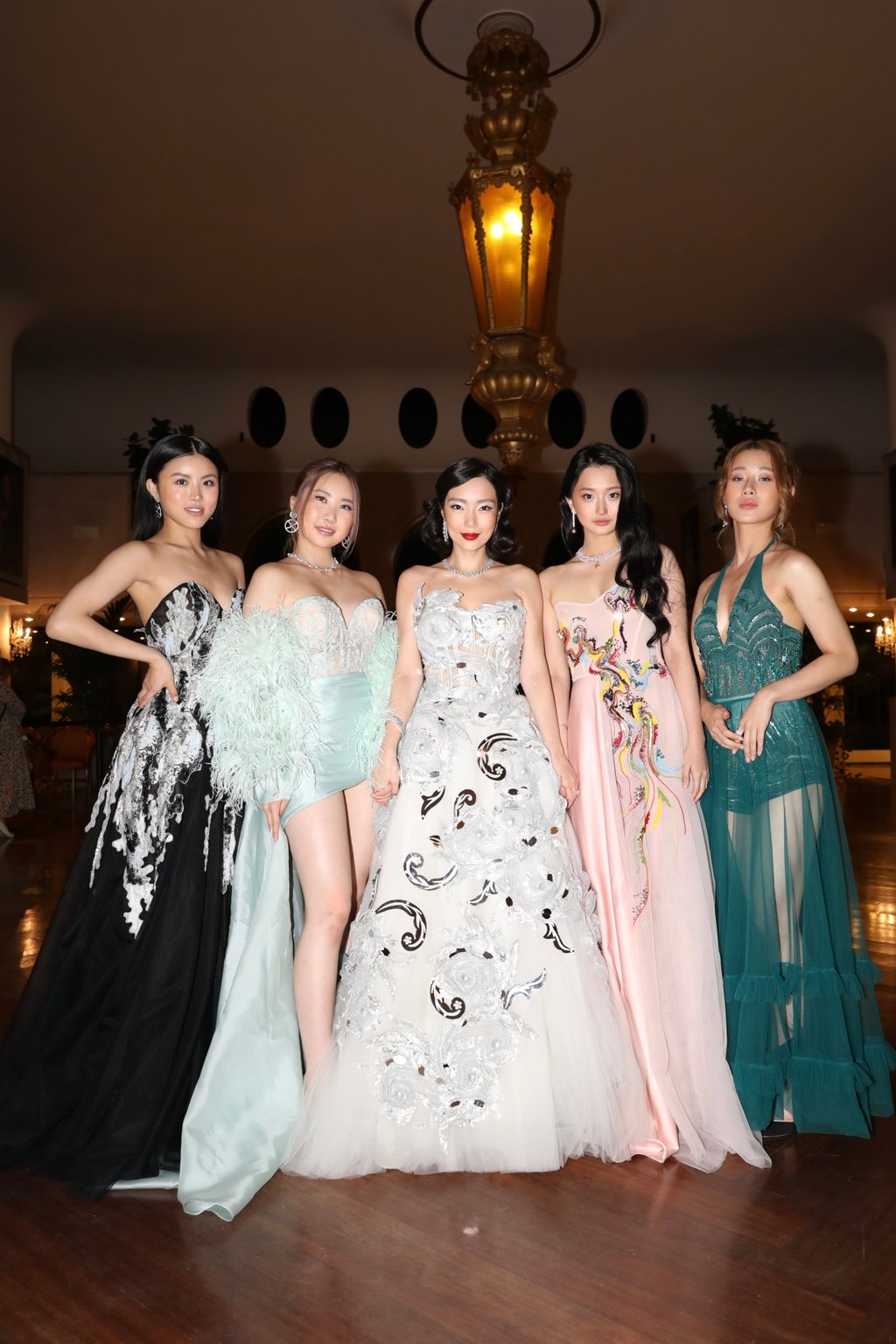 Choi with the members of K-pop band Rocking Doll in Venice. Photo: Gerson Lirio Choi with the members of K-pop band Rocking Doll in Venice. Photo: Gerson Lirio