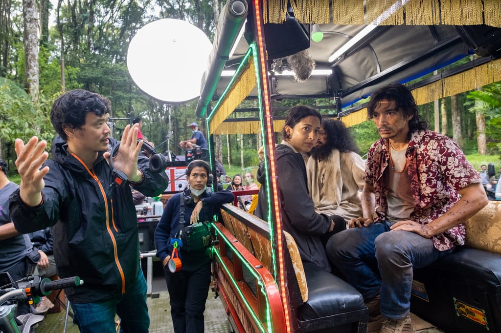 On the set of The Big 4. The action comedy by Indonesian filmmaker Timo Tjahjanto is among the seven new Indonesian productions coming to Netflix. Photo: Netflix On the set of The Big 4. The action comedy by Indonesian filmmaker Timo Tjahjanto is among the seven new Indonesian productions coming to Netflix. Photo: Netflix
