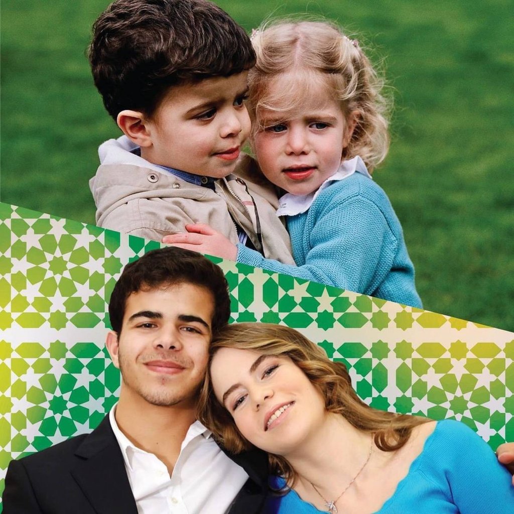Jordan’s Prince Muhammad and Princess Rajaa are twins. Photo: @arabianroyalagency/Instagram Jordan’s Prince Muhammad and Princess Rajaa are twins. Photo: @arabianroyalagency/Instagram