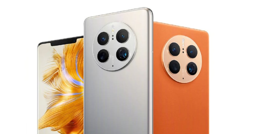 Huawei Technologies Co’s new Mate 50-series smartphones. Photo: Weibo Huawei Technologies Co’s new Mate 50-series smartphones. Photo: Weibo
