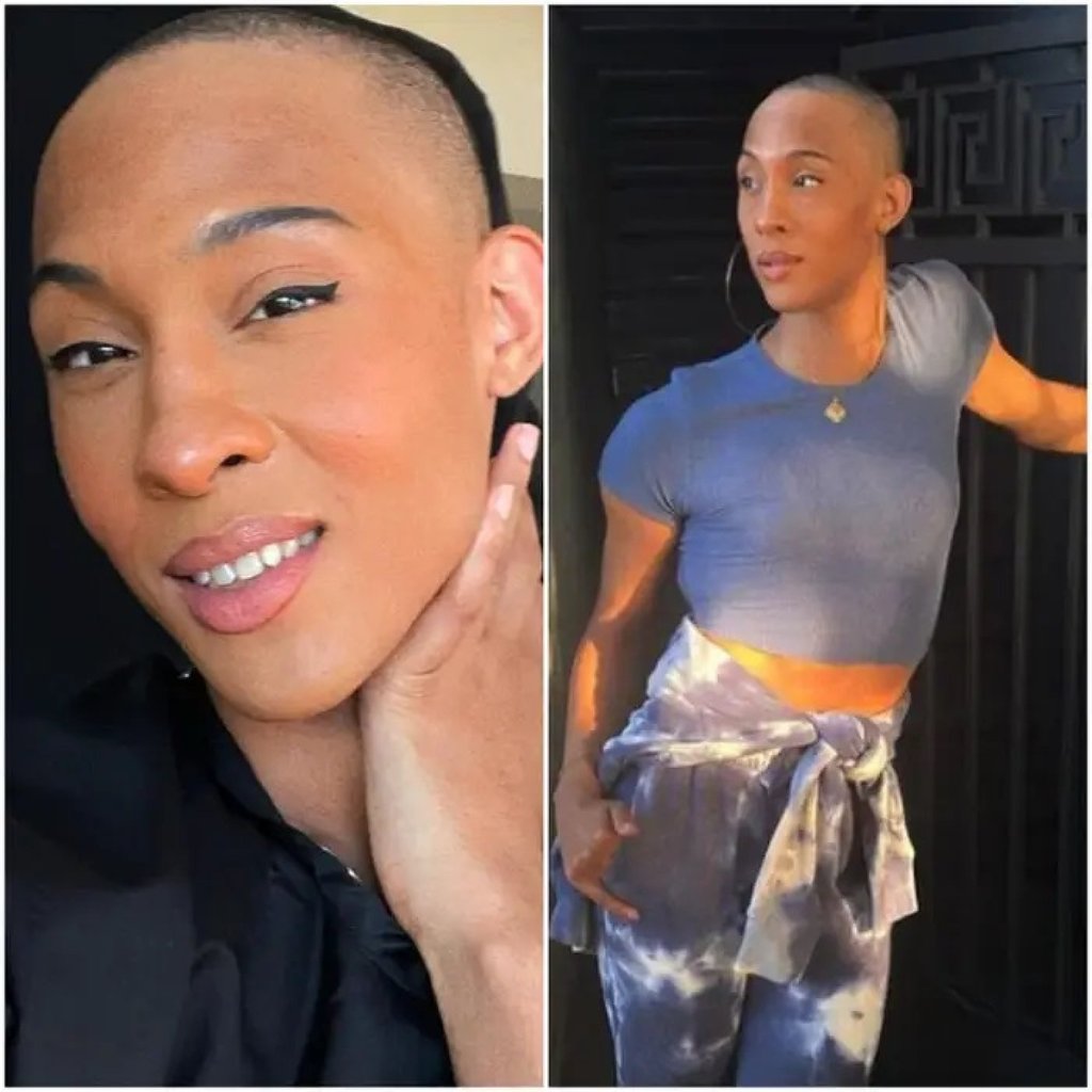 Michaela Jaé Rodriguez says that she “overcame” other people’s perceptions of her after shaving her head. Photo: Instagram