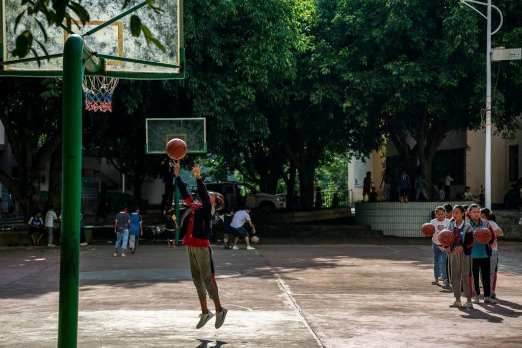 The school in Yunnan forces children to go outside in between every class. Photo: The Cover