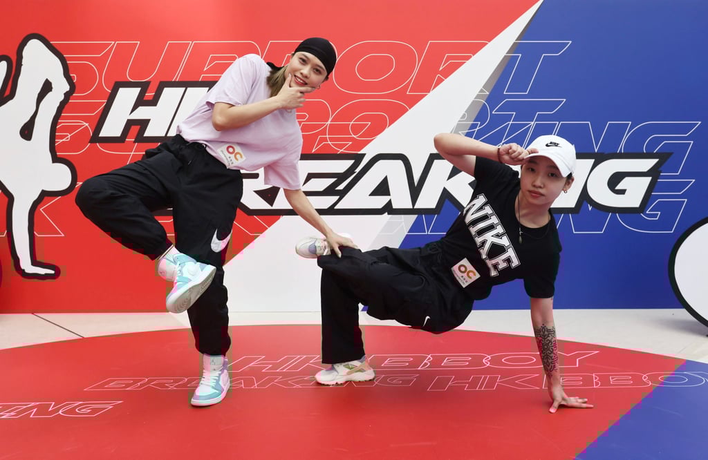 Olympic hopefuls Wong Chiu-wai (left) and Ng Sau-man. Photo: Jonathan Wong