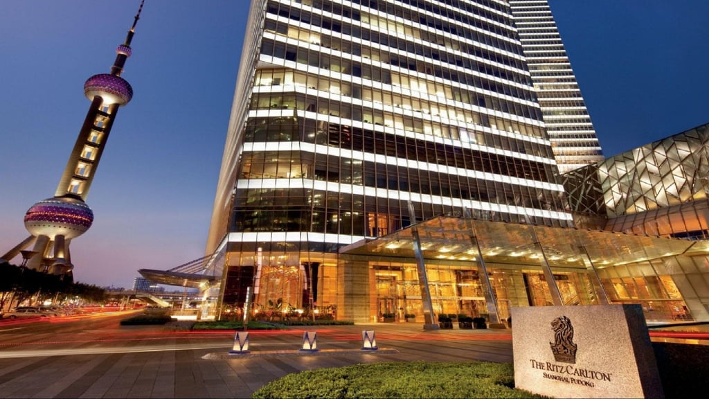 The Ritz-Carlton Shanghai, Pudong, was significantly impacted by the city’s long lockdown earlier in the year. Sun Hung Kai Properties’ hotel operations recorded a loss of HK$429 million. Photo: Facebook.