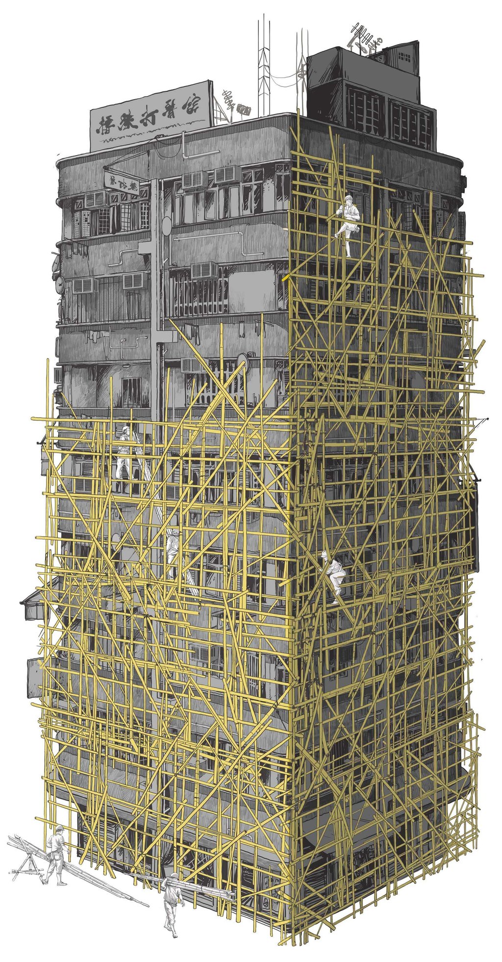 It can be difficult to erect scaffolding that’s safe and steady on some older buildings with weakened exterior structures. It can be difficult to erect scaffolding that’s safe and steady on some older buildings with weakened exterior structures.