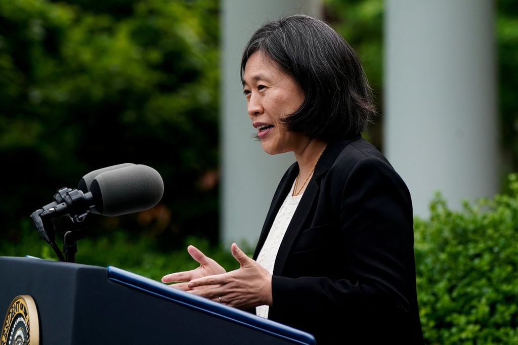 US Trade Representative Katherine Tai will be one of the main negotiators during the IPEF meetings in Los Angeles. Photo: Reuters