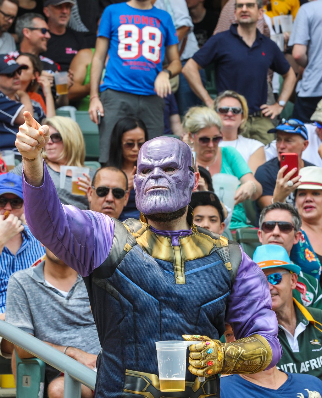 Organisers have hinted fans will be able to drink at the 2022 Hong Kong Sevens. Photo: Roy Issa