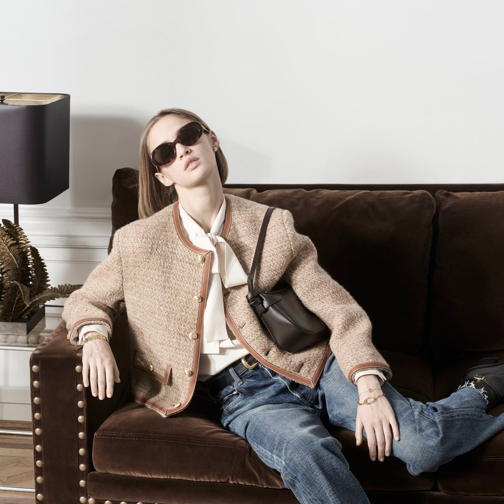 Celine’s autumn 2022 collection is centred on accessible chic: simple items from Triomphe sunglasses to jeans that go well together.