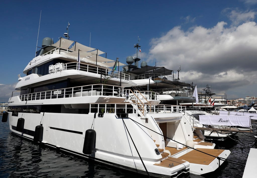 Several luxury yachts were on show during the Cannes Yachting Festival 2022. Photo: EPA-EFE Several luxury yachts were on show during the Cannes Yachting Festival 2022. Photo: EPA-EFE