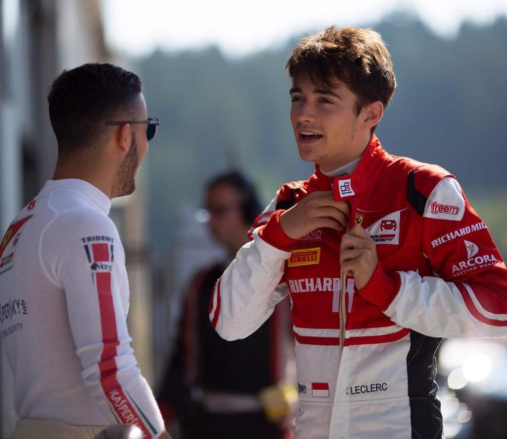 Charles Leclerc in 2016. Photo: @charles_lecler/Instagram