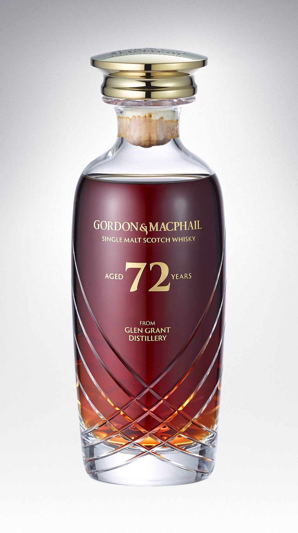Bonhams auctioned a bottle of Gordon & MacPhail’s Glen Grant 72-year-old whisky – complete with Harrison’s artwork – for US$119,000 (HK$937,500). Photo: Gordon & MacPhail Bonhams auctioned a bottle of Gordon & MacPhail’s Glen Grant 72-year-old whisky – complete with Harrison’s artwork – for US$119,000 (HK$937,500). Photo: Gordon & MacPhail
