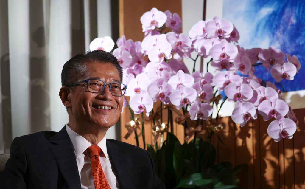 Financial Secretary Paul Chan. Photo: Nora Tam Financial Secretary Paul Chan. Photo: Nora Tam