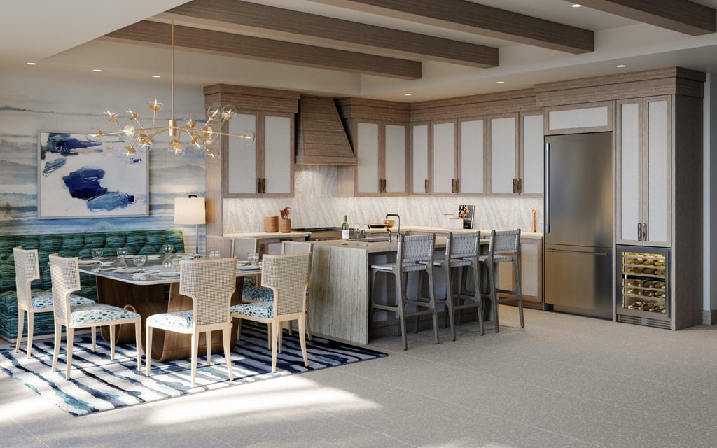 Laola Nani town houses kitchen. Photo: Timbers Kaua’i at Hokuala