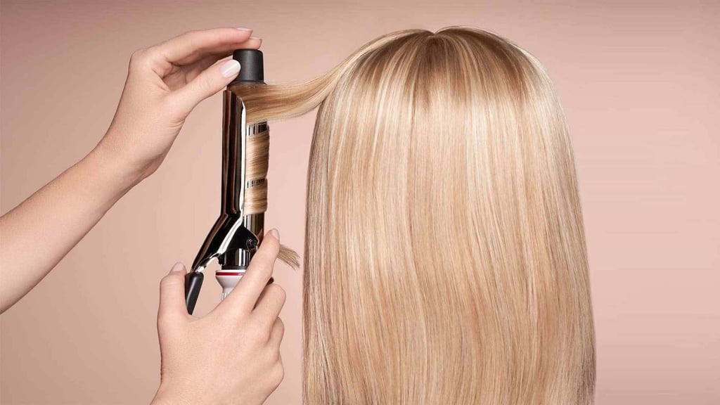 Curling irons can mould your hair into springlike curls or soft waves.