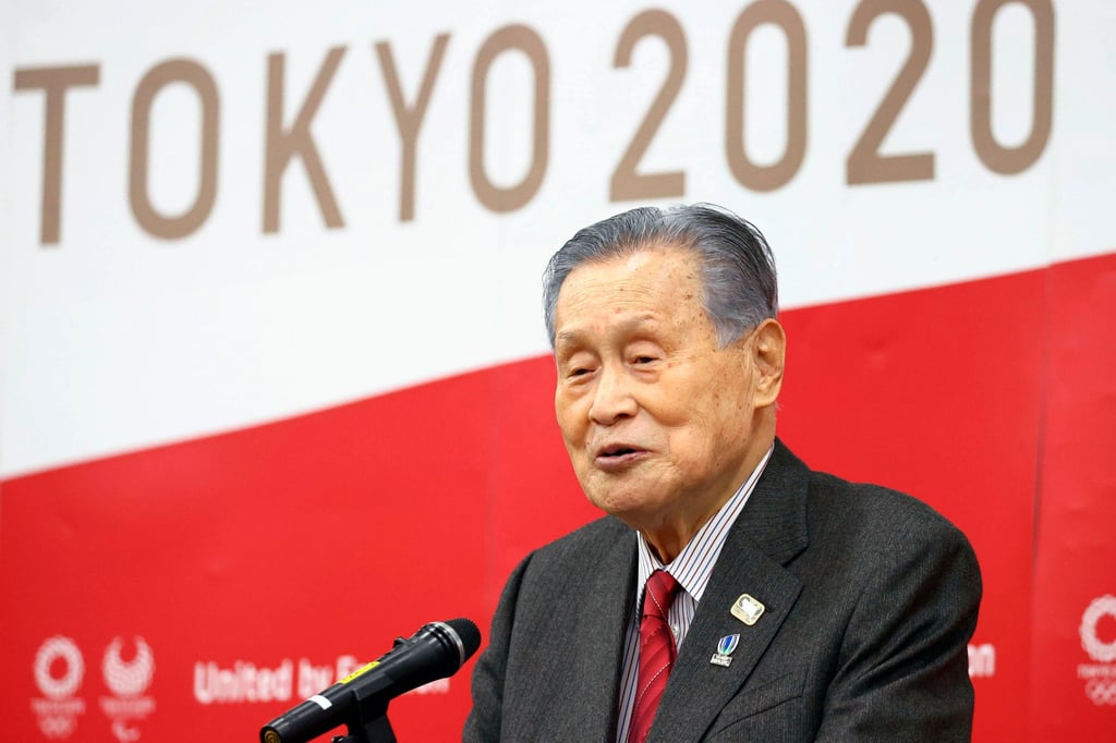 Tokyo prosecutors have questioned Yoshiro Mori, the former prime minister and head of the Tokyo Olympics and Paralympics organising committee, in connection with the bribery scandal. Photo: Kyodo via AP