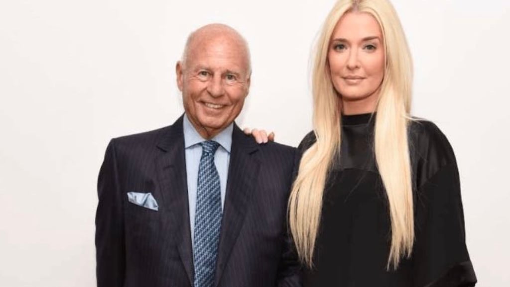 Erika Jayne and Tom Girardi. Photo: @AllAboutDaTea/Twitter