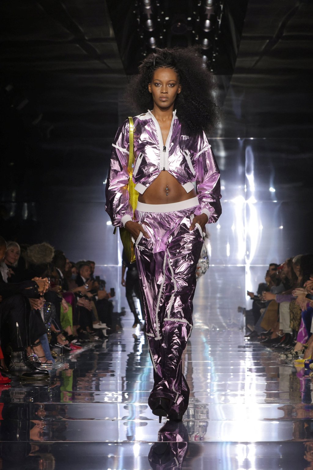 A model presents a creation from the Tom Ford spring/summer 2023 collection during New York Fashion Week, on September 14. Photo: Reuters A model presents a creation from the Tom Ford spring/summer 2023 collection during New York Fashion Week, on September 14. Photo: Reuters