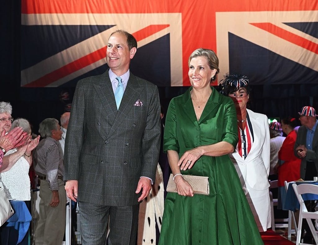 Prince Edward and Sophie Wessex. Photo: @theroyalfamily/Instagram