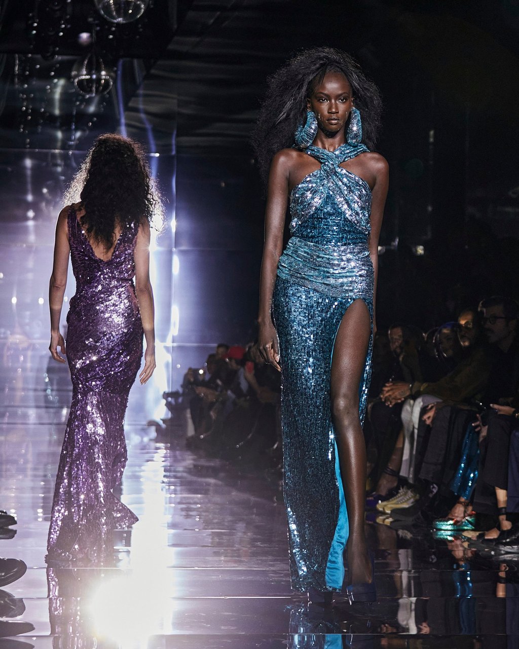 Creations from the Tom Ford collection modelled during Fashion Week in New York. Photo: AP Photo Creations from the Tom Ford collection modelled during Fashion Week in New York. Photo: AP Photo