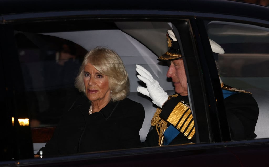 Britain’s King Charles and Queen Consort Camilla arrive to Westminster Hall, following the death of Britain’s Queen Elizabeth, in London, Britain, on September 16. Photo: Reuters Britain’s King Charles and Queen Consort Camilla arrive to Westminster Hall, following the death of Britain’s Queen Elizabeth, in London, Britain, on September 16. Photo: Reuters