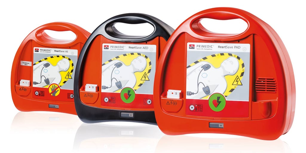 Primedic-brand defibrillators from first aid medical equipment maker Metrax, a German firm controlled by Jiangsu Xunjie Medical Technology Co. Photo: Handout Primedic-brand defibrillators from first aid medical equipment maker Metrax, a German firm controlled by Jiangsu Xunjie Medical Technology Co. Photo: Handout