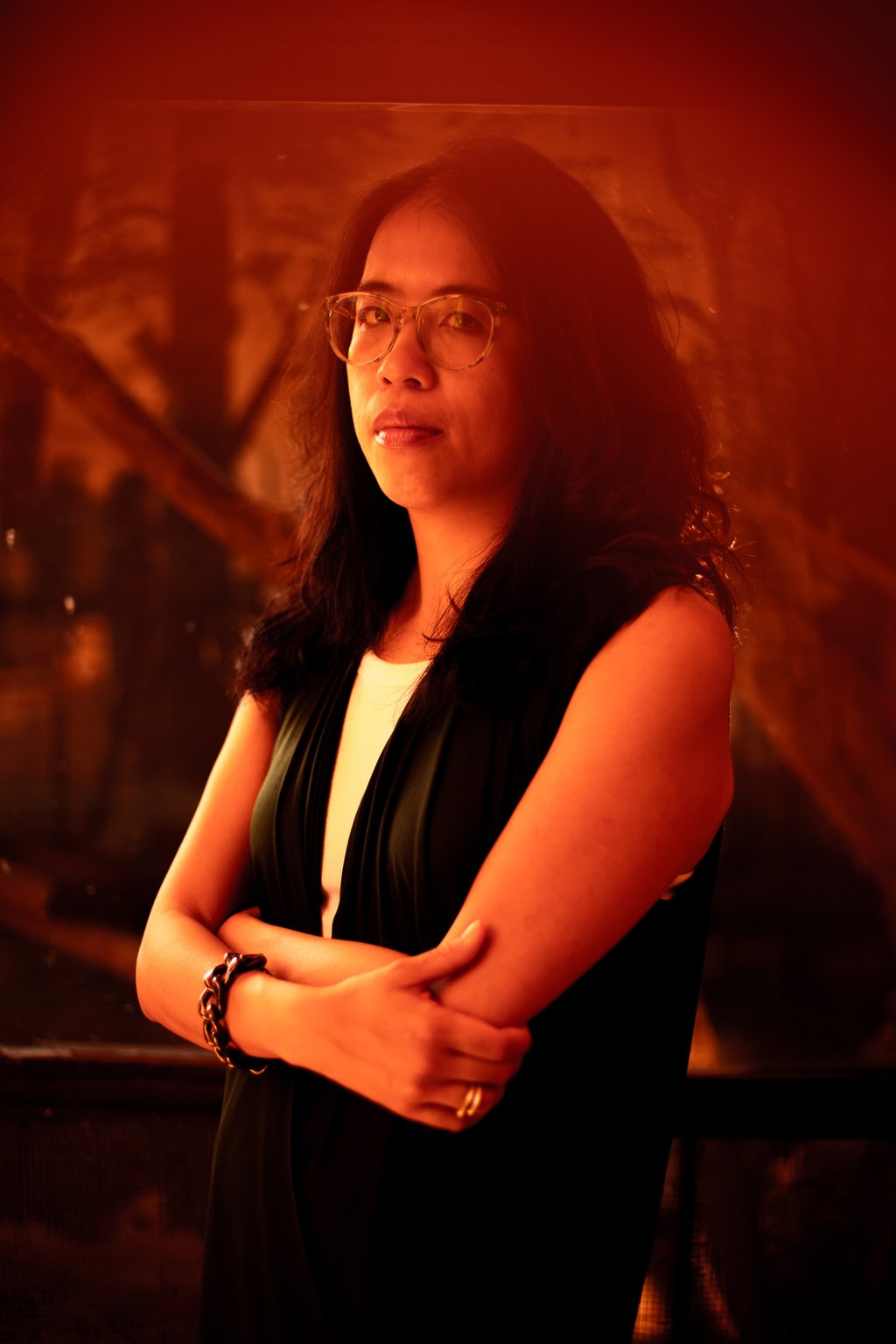 Christina Li is the curator of the Ghost 2565 festival, in Bangkok. Photo: Harit Srikhao