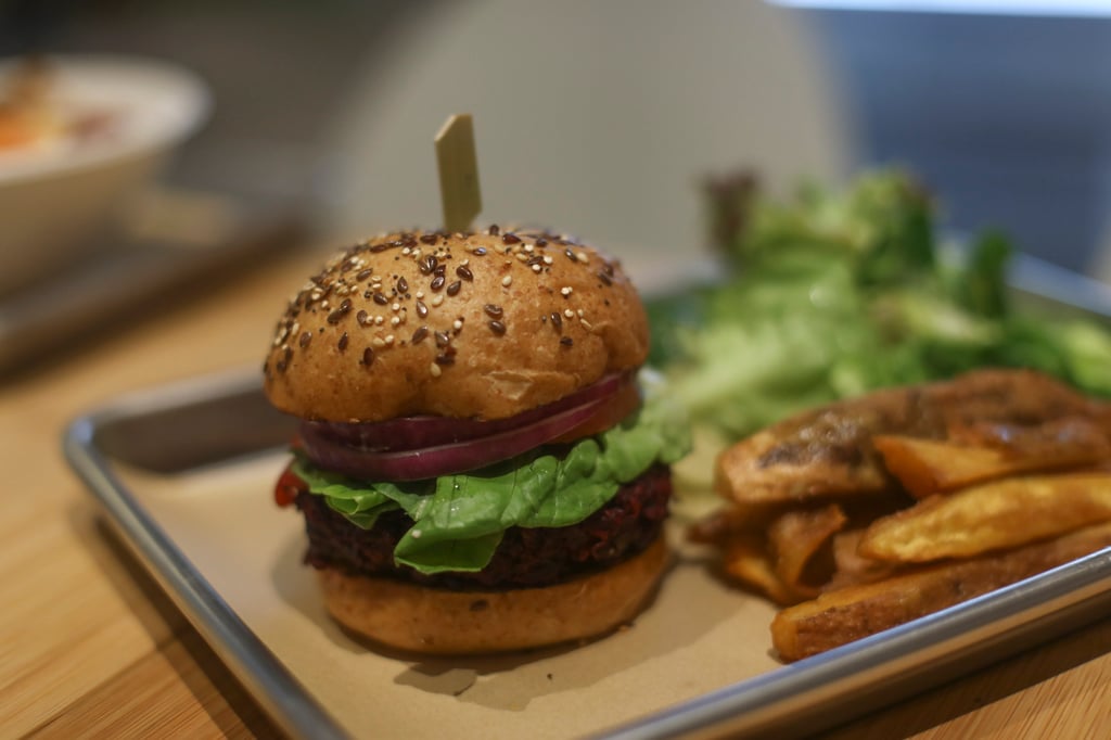Forest burger at Treehouse restaurant in Central. Photo: Tory Ho