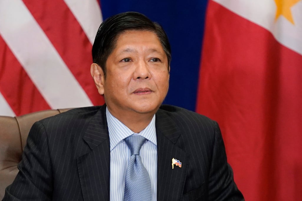 Philippine President Ferdinand Marcos Jnr said the US’ role maintaining peace is “much appreciated by all the countries in the region”. Photo: AP Philippine President Ferdinand Marcos Jnr said the US’ role maintaining peace is “much appreciated by all the countries in the region”. Photo: AP