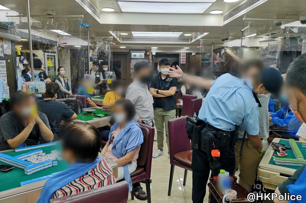 Hong Kong police arrest 315 suspects in series of raids targeting triad ...
