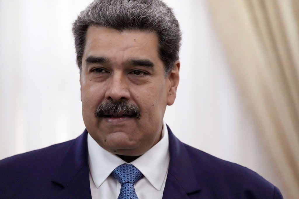Venezuelan President Nicolas Maduro is seen before a meeting at the presidential palace in Caracas in July. The fugitive nicknamed “Fat Leonard” could become a bargaining chip in the leader’s efforts to win official recognition from the Biden administration, some experts say. Photo: AP Venezuelan President Nicolas Maduro is seen before a meeting at the presidential palace in Caracas in July. The fugitive nicknamed “Fat Leonard” could become a bargaining chip in the leader’s efforts to win official recognition from the Biden administration, some experts say. Photo: AP