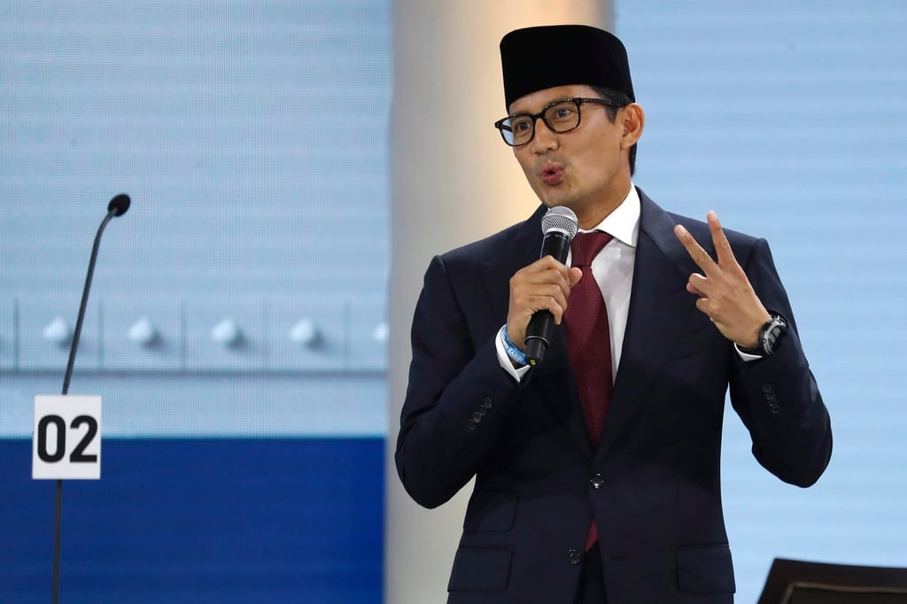 Sandiaga Uno, Indonesia’s minister of tourism and creative economy. Photo: EPA-EFE Sandiaga Uno, Indonesia’s minister of tourism and creative economy. Photo: EPA-EFE