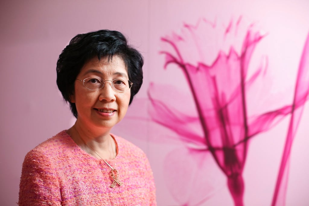 Dr Polly Cheung, the founder of the Hong Kong Breast Cancer Foundation. Photo: Dickson Lee