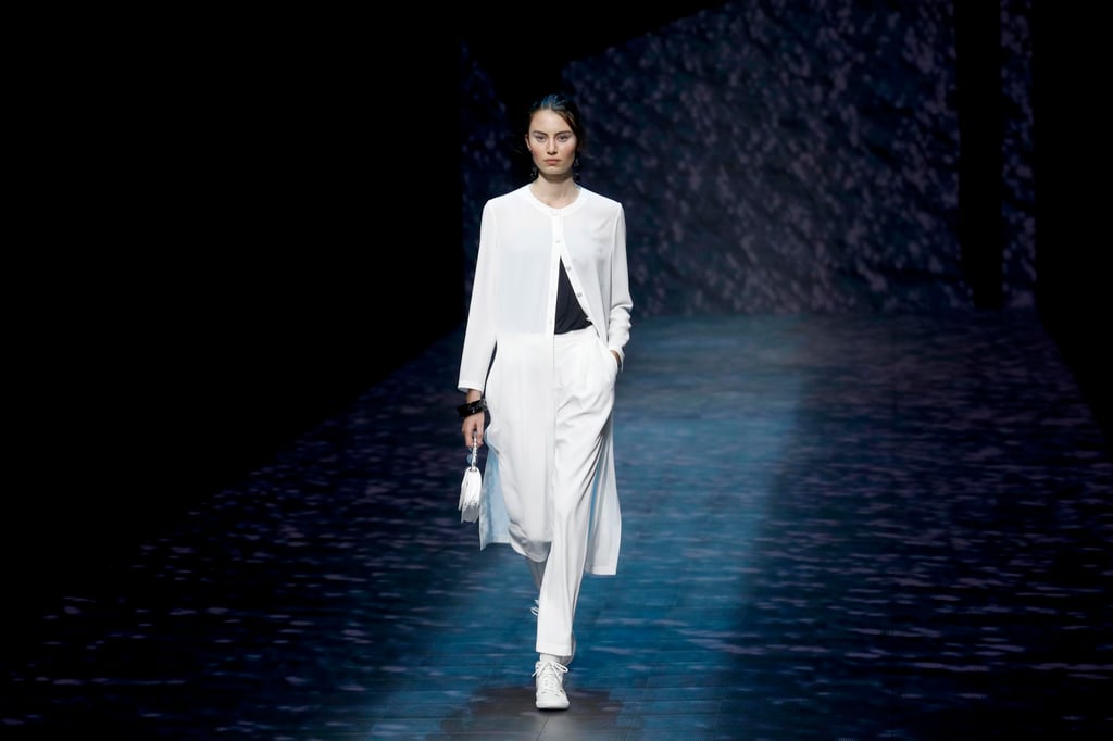 Milan Fashion Week: Armani offered shimmery elegance for