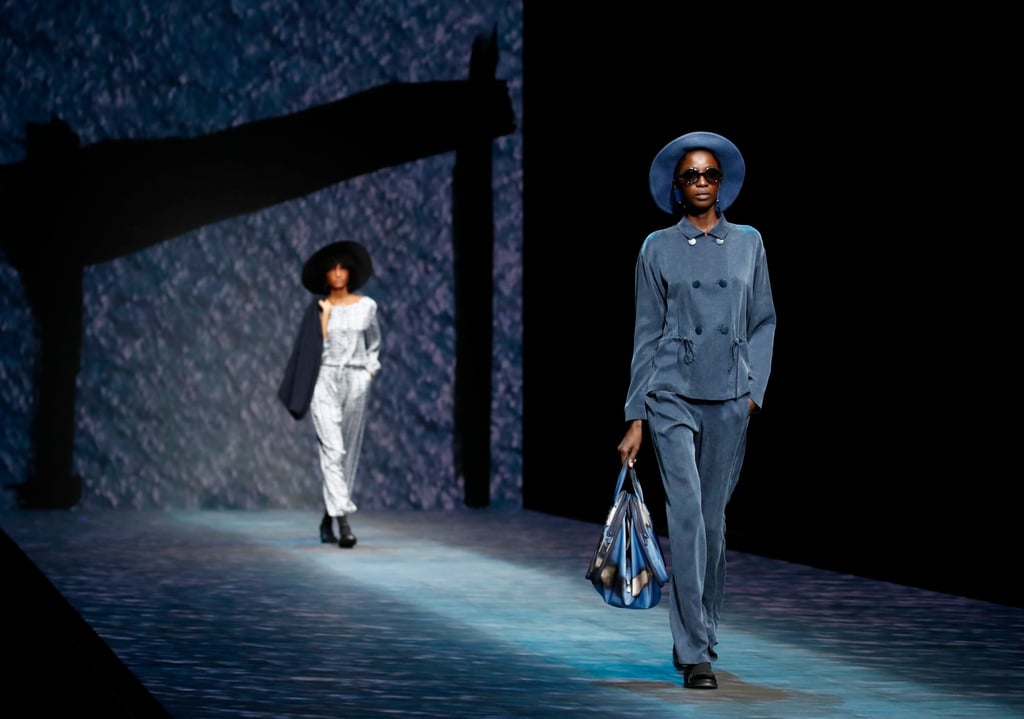 Milan Fashion Week: Armani offered shimmery elegance for