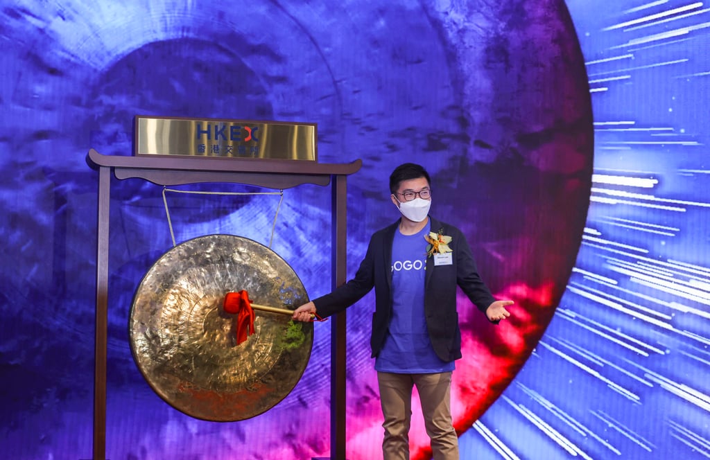 Steven Lam Hoi-yuen, executive director and co-chief executive officer of Gogox Holding, which had its IPO in Hong Kong on June 24, 2022. Photo: SCMP / Dickson Lee Steven Lam Hoi-yuen, executive director and co-chief executive officer of Gogox Holding, which had its IPO in Hong Kong on June 24, 2022. Photo: SCMP / Dickson Lee