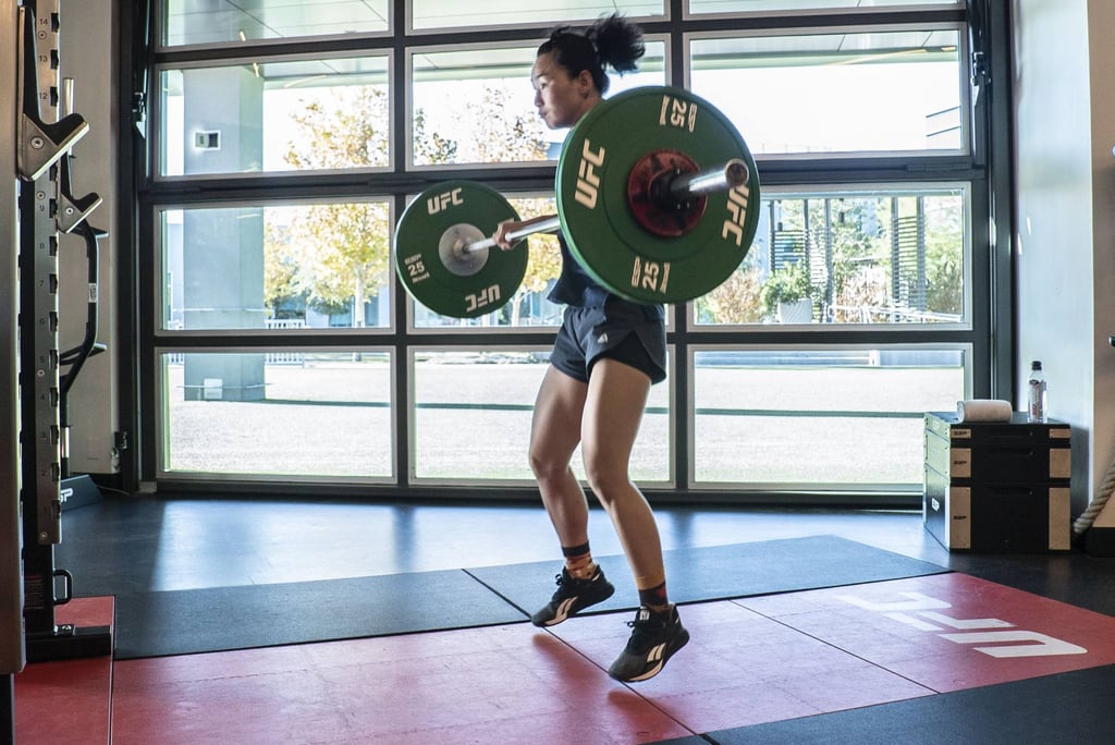 Yan Xiaonan has been training at the Team Alpha Male gym in Sacramento. Photo: UFC