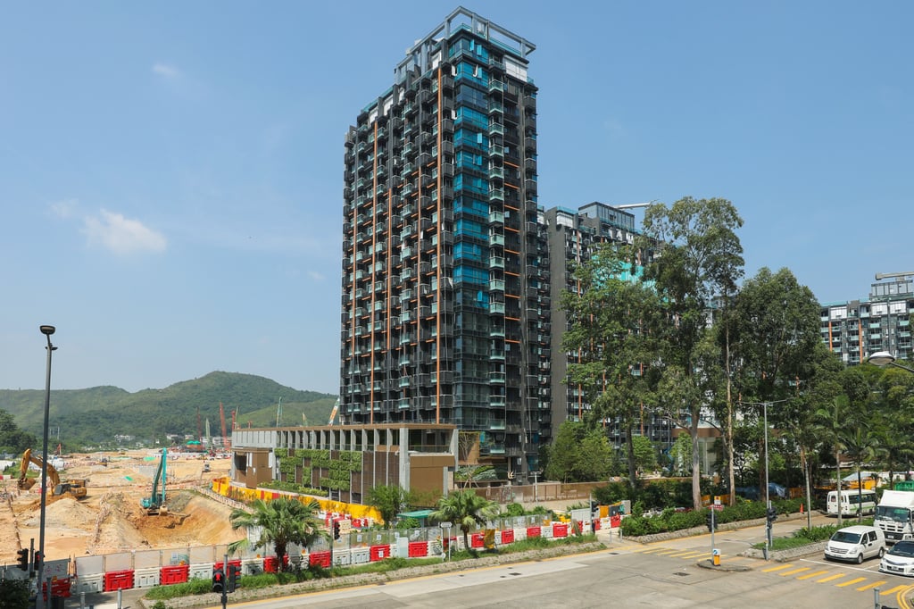 Henderson Land Development’s One Innovale-Bellevue project in Fanling. Photo: Xiaomei Chen
