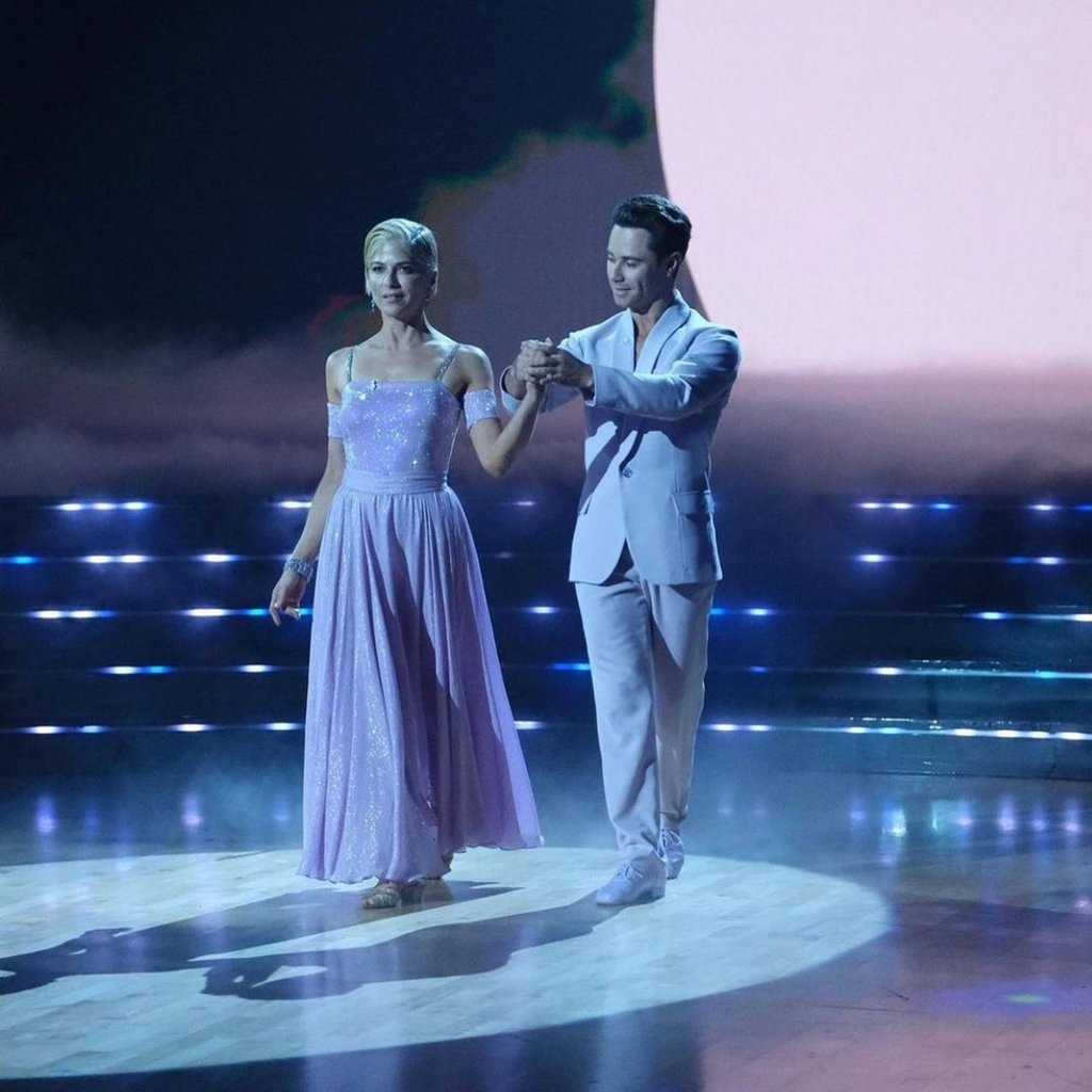 Selma Blair on Dancing with the Stars with partner Sasha Farber. Photo: @selmablair/Instagram Selma Blair on Dancing with the Stars with partner Sasha Farber. Photo: @selmablair/Instagram