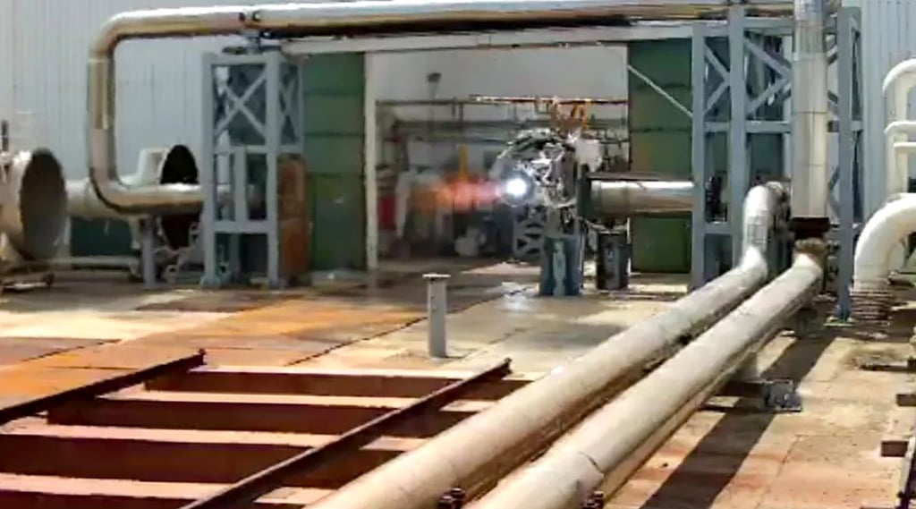 Ground tests of the YF-79 engine were carried out on Friday, its developer says. Photo: BAEIT