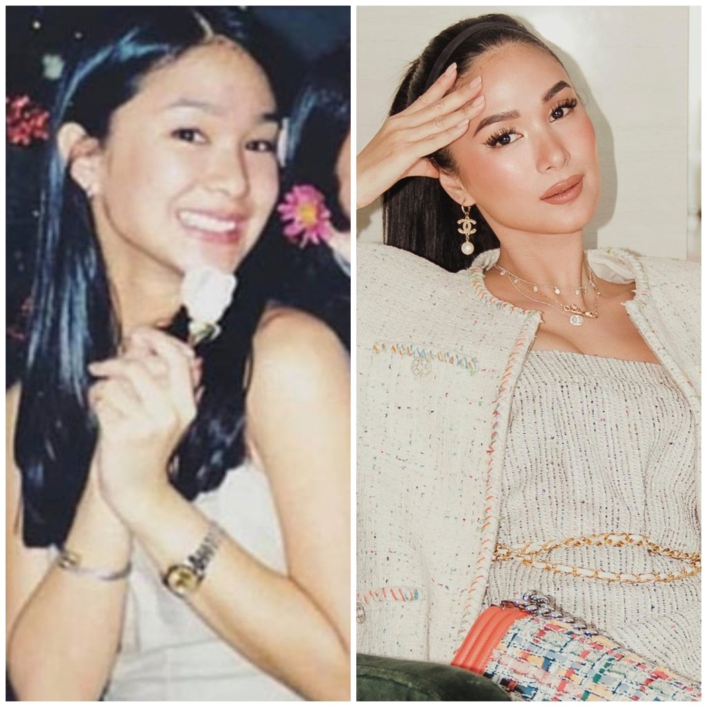 Heart Evangelista before and after the fame. Photo: @iamhearte/Instagram