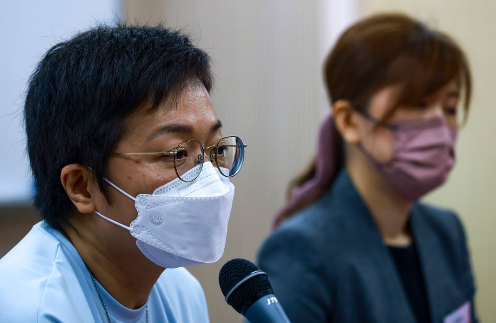 Renee Lai (left), chairwoman of the Association of Parents of the Several Mentally Handicapped. Photo: May Tse Renee Lai (left), chairwoman of the Association of Parents of the Several Mentally Handicapped. Photo: May Tse