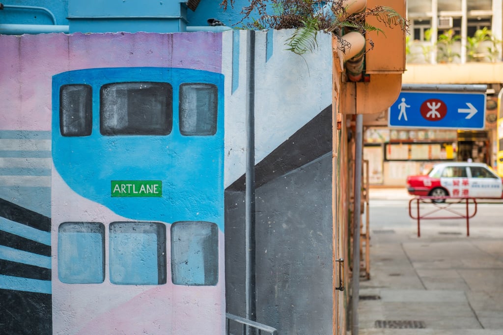 Henderson Land invited artists to create murals on walls in Sai Ying Pun as part of its approach to add value to local communities. Photo: Henderson Land