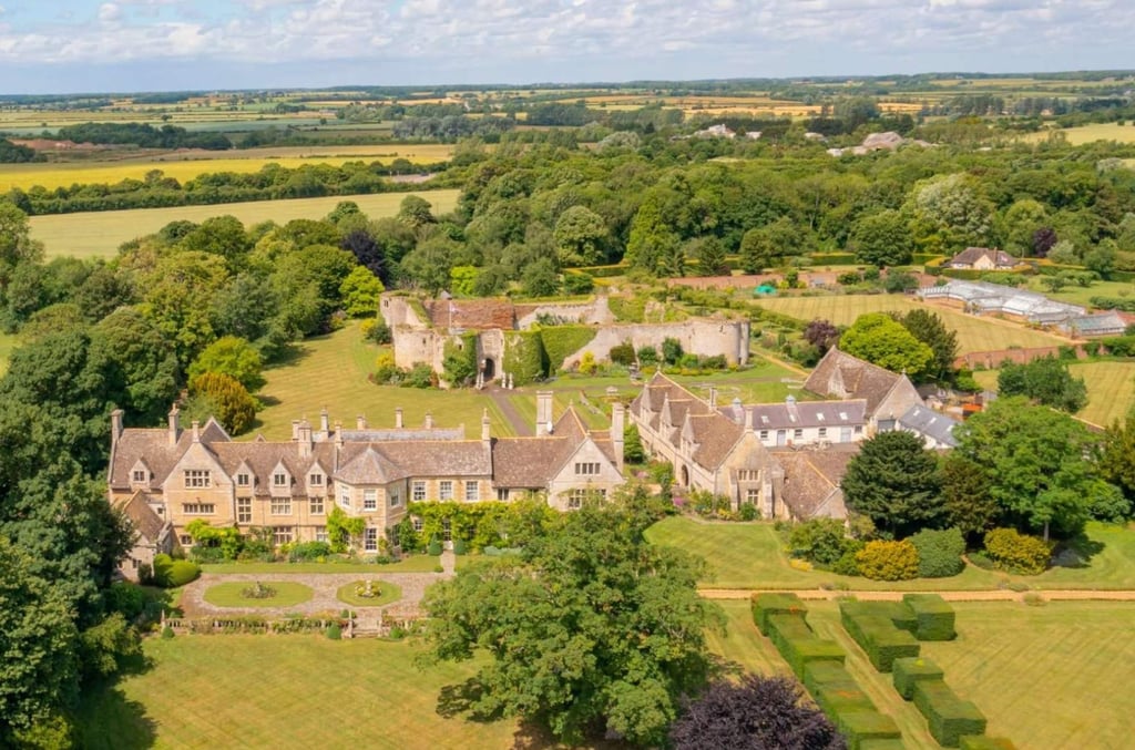 The grounds of Barnwell Manor in Peterborough. Photo: Savills